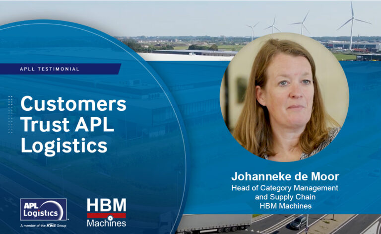 Customers Trust APL Logistics : HBM Machines